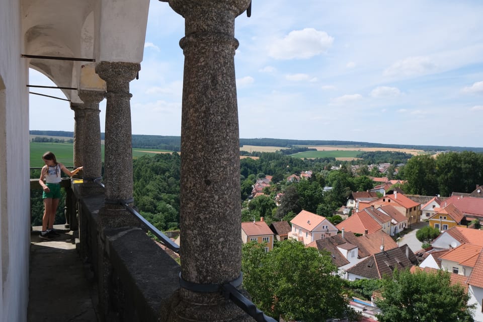 La vue de la tour de l'église Saint-Matthias | Photo: Štěpánka Budková,  Radio Prague Int.