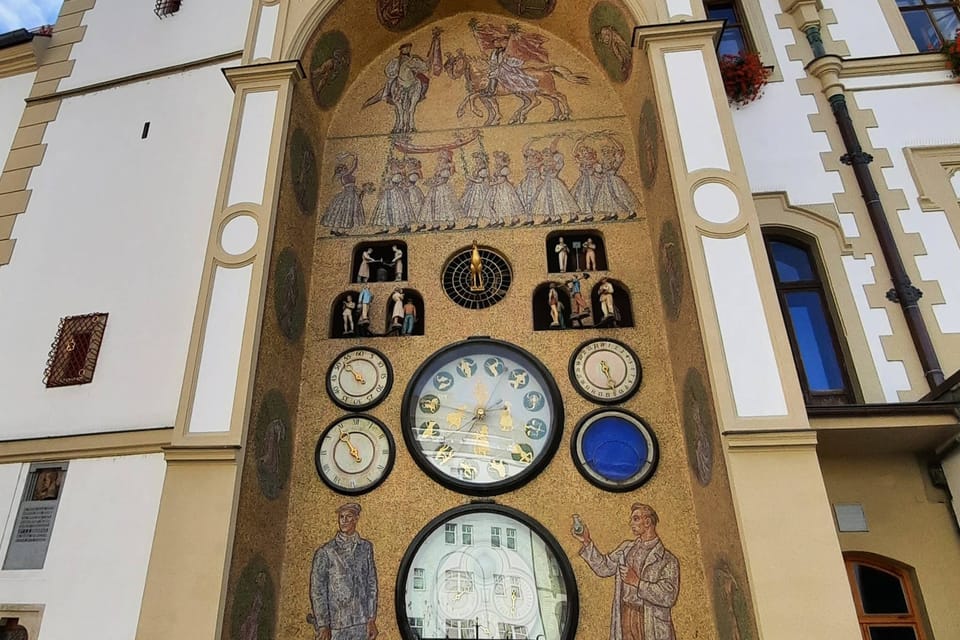 L’horloge d’Olomouc | Photo: Markéta Kachlíková, Radio Prague Int. L’horloge d’Olomouc | Photo: Markéta Kachlíková, Radio Prague Int.
