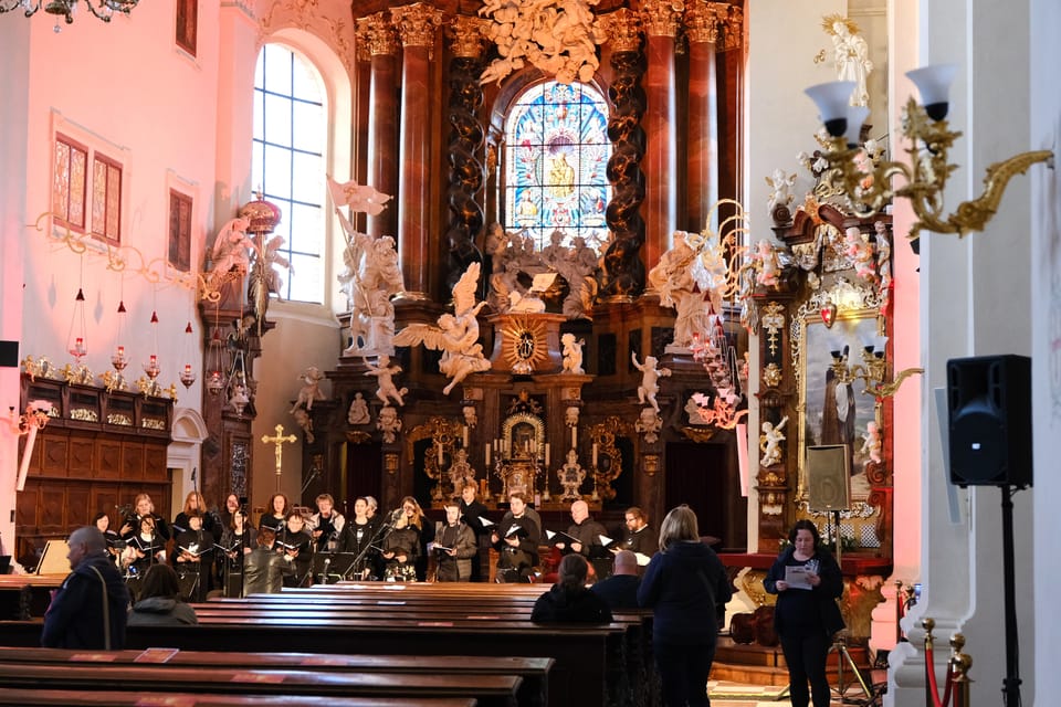 L’église de l'Assomption de la Vierge à Stará Boleslav | Photo: Bohumil Šimčík, Radio Prague Int. L’église de l'Assomption de la Vierge à Stará Boleslav | Photo: Bohumil Šimčík, Radio Prague Int.