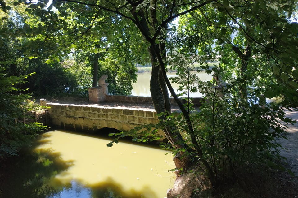 Le pont de l'étang de Dolany,  photo: Bohumil Šimčík