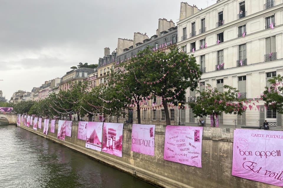 La Seine pendant les Jeux Olympiques | Photo: Kateřina Srbková,  Radio Prague Int.