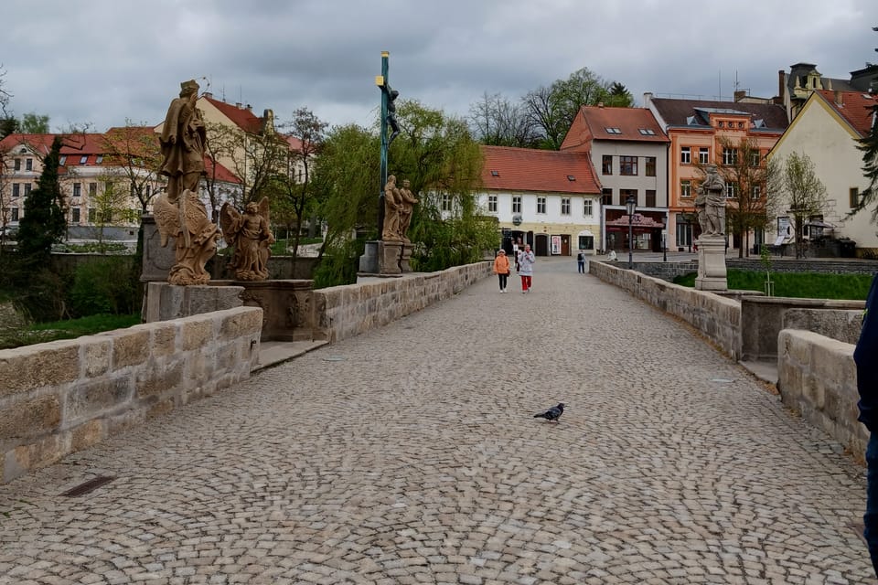Le 'Pont du cerf' à Písek | Photo: Magdalena Hrozínková, Radio Prague Int. Le 'Pont du cerf' à Písek | Photo: Magdalena Hrozínková, Radio Prague Int.