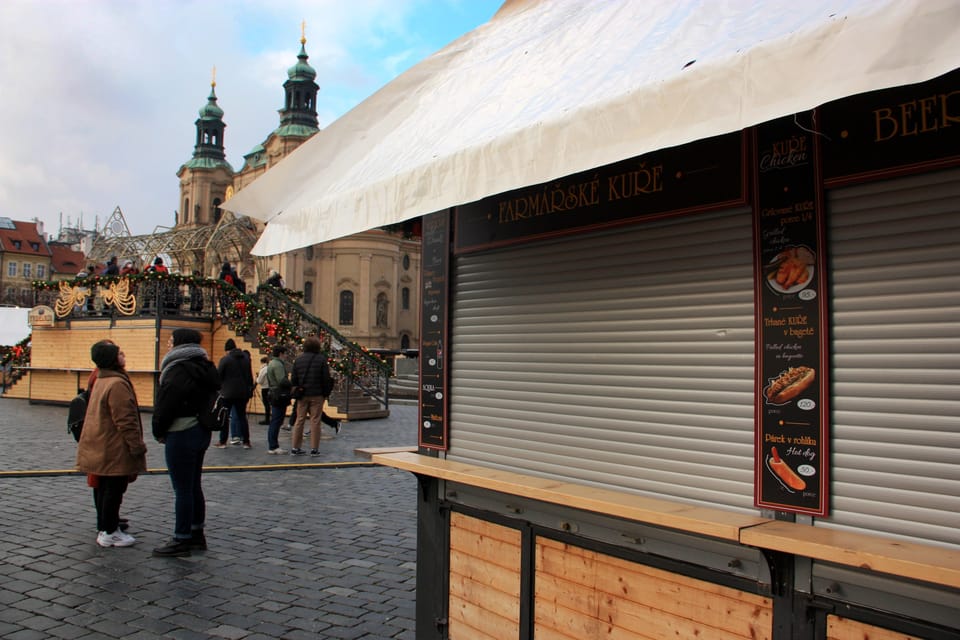 La place de la Vieille-Ville | Photo: Barbora Němcová, Radio Prague Int. La place de la Vieille-Ville | Photo: Barbora Němcová, Radio Prague Int.