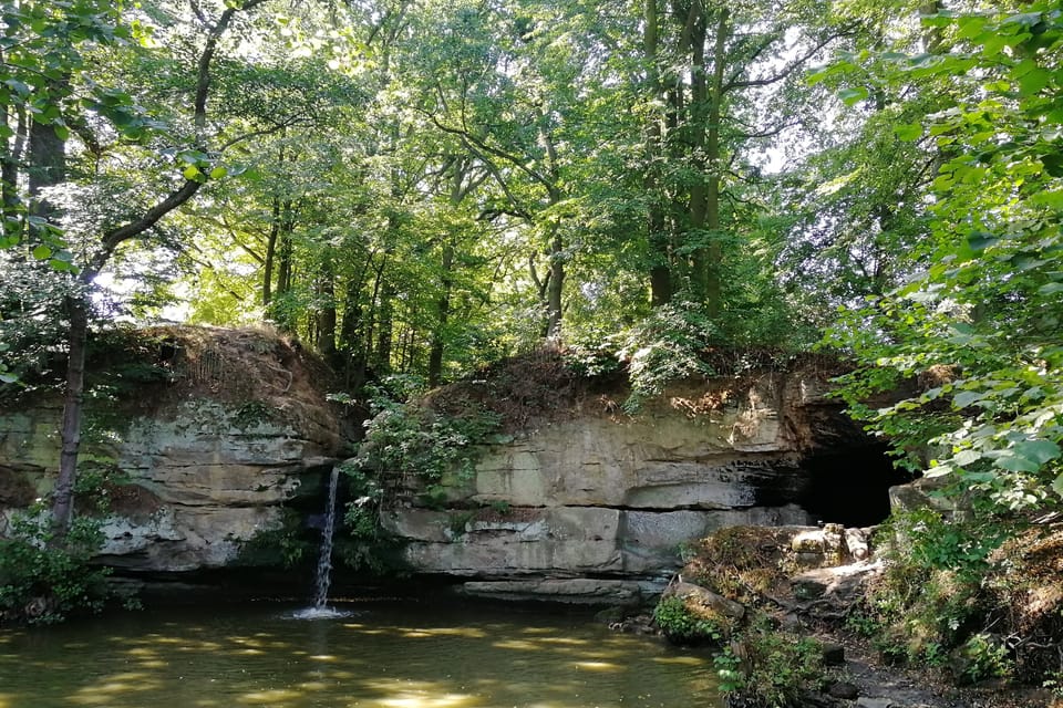 Le chute d'eau de Dolany, photo: Štěpánka Budková Le chute d'eau de Dolany, photo: Štěpánka Budková