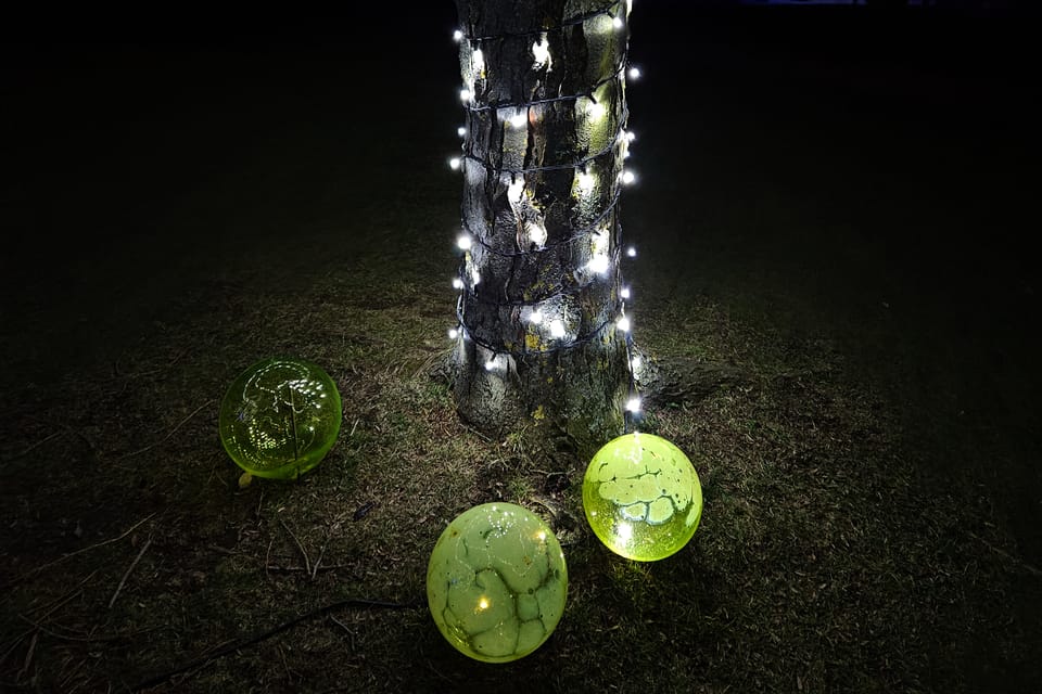 L’exposition 'Le jardin de cristal' de Jiří Pačinek au Jardin botanique de Prague | Photo: Štěpánka Budková,  Radio Prague Int.