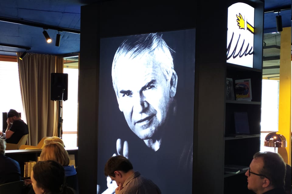Bibliothèque Milan Kundera | Photo: Magdalena Hrozínková, Radio Prague Int. Bibliothèque Milan Kundera | Photo: Magdalena Hrozínková, Radio Prague Int.