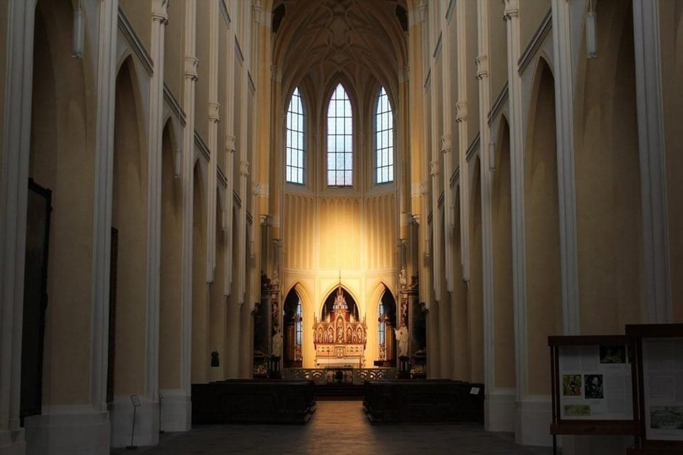 La cathédrale à Sedlec près de Kutná Hora | Photo: Michal Hoskovec, ČRo La cathédrale à Sedlec près de Kutná Hora | Photo: Michal Hoskovec, ČRo