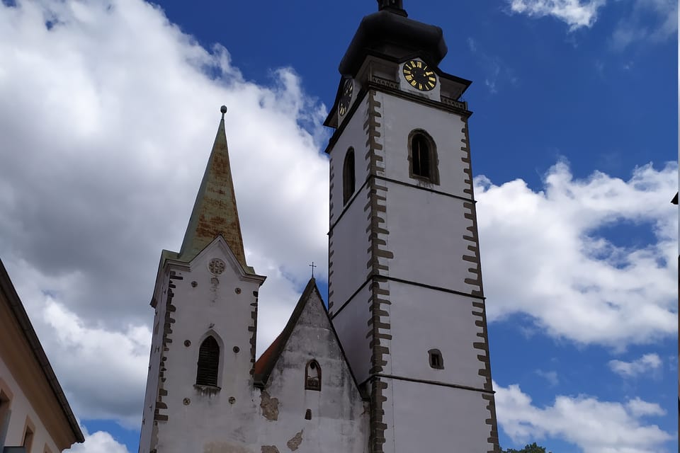 L'église de la Sainte-Vierge | Photo: Barbora Němcová, Radio Prague International L'église de la Sainte-Vierge | Photo: Barbora Němcová, Radio Prague International