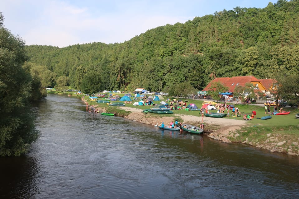 Le camp de sports nautiques à Zlatá Koruna | Photo: Štěpánka Budková, Radio Prague International Le camp de sports nautiques à Zlatá Koruna | Photo: Štěpánka Budková, Radio Prague International
