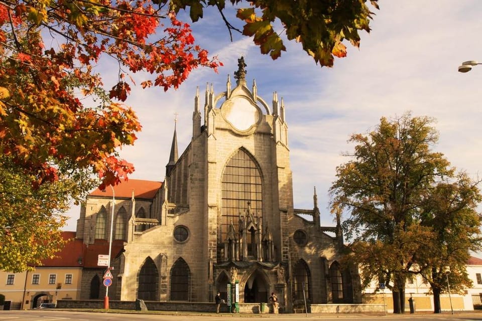 La cathédrale à Sedlec près de Kutná Hora | Photo: Pavel Honus, ČRo La cathédrale à Sedlec près de Kutná Hora | Photo: Pavel Honus, ČRo