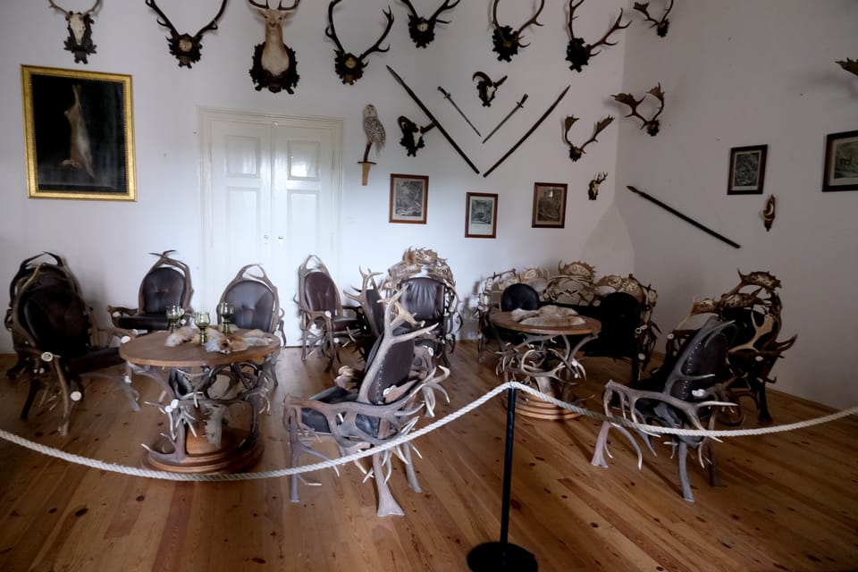 Hall de chasse | Photo: Štěpánka Budková, Radio Prague Int. Hall de chasse | Photo: Štěpánka Budková, Radio Prague Int.