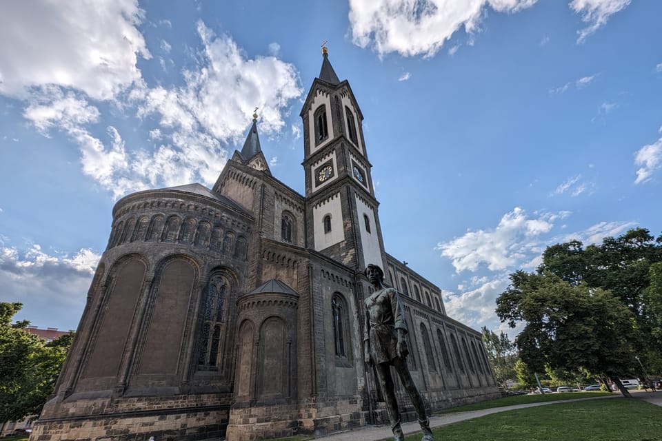 L’église Saints-Cyrille-et-Méthode de Karlín | Photo: Štěpánka Budková,  Radio Prague Int.