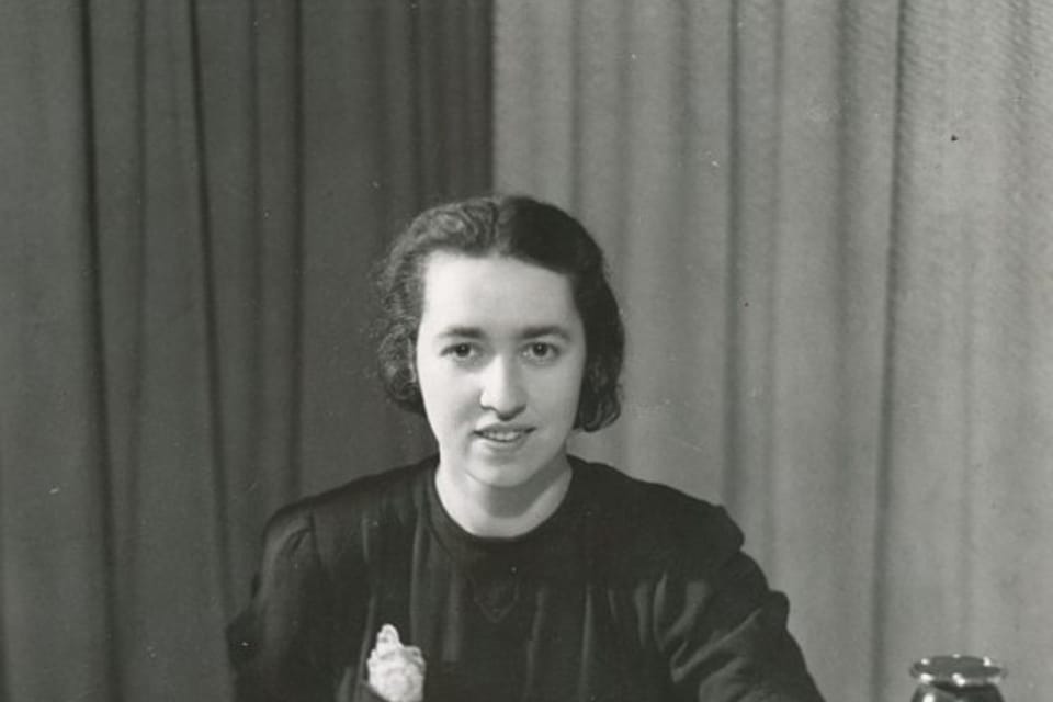 La présentatrice Božena Danešová | Photo: Archives de ČRo La présentatrice Božena Danešová | Photo: Archives de ČRo