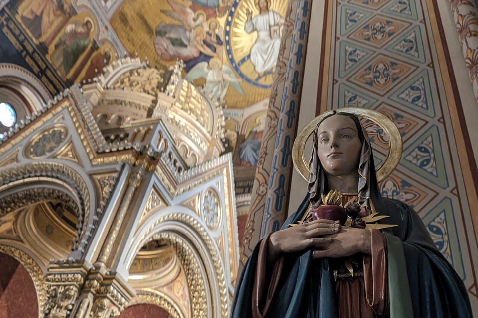 L’église Saints-Cyrille-et-Méthode de Karlín | Photo: Štěpánka Budková,  Radio Prague Int.