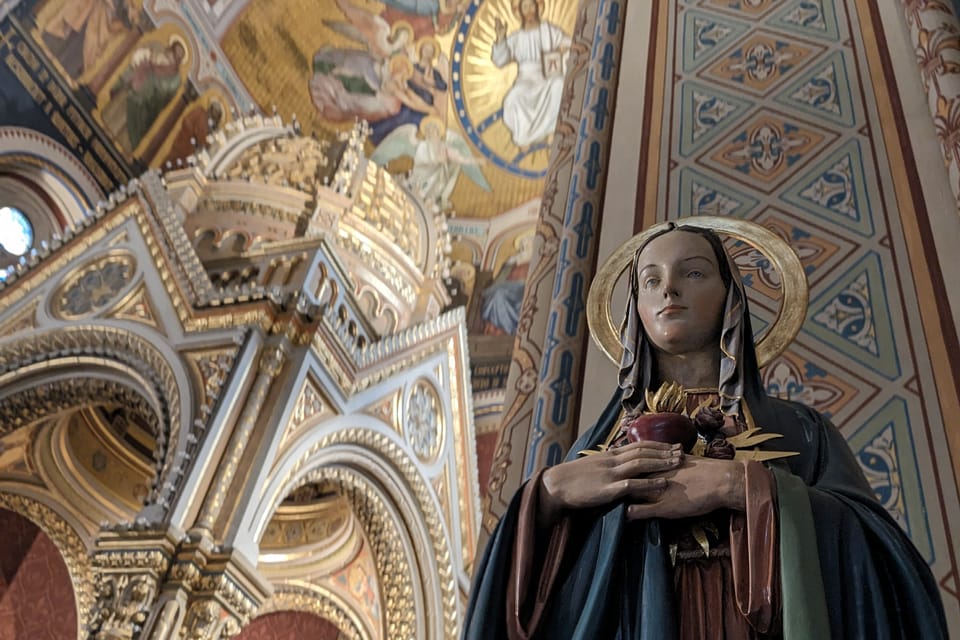 L’église Saints-Cyrille-et-Méthode de Karlín | Photo: Štěpánka Budková, Radio Prague Int. L’église Saints-Cyrille-et-Méthode de Karlín | Photo: Štěpánka Budková, Radio Prague Int.