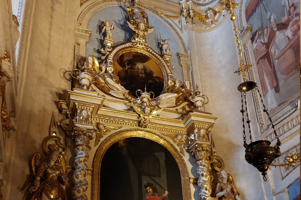 La chapelle Saint-Wenceslas au Palais Wallenstein | Photo: Štěpánka Budková, Radio Prague Int. La chapelle Saint-Wenceslas au Palais Wallenstein | Photo: Štěpánka Budková, Radio Prague Int.