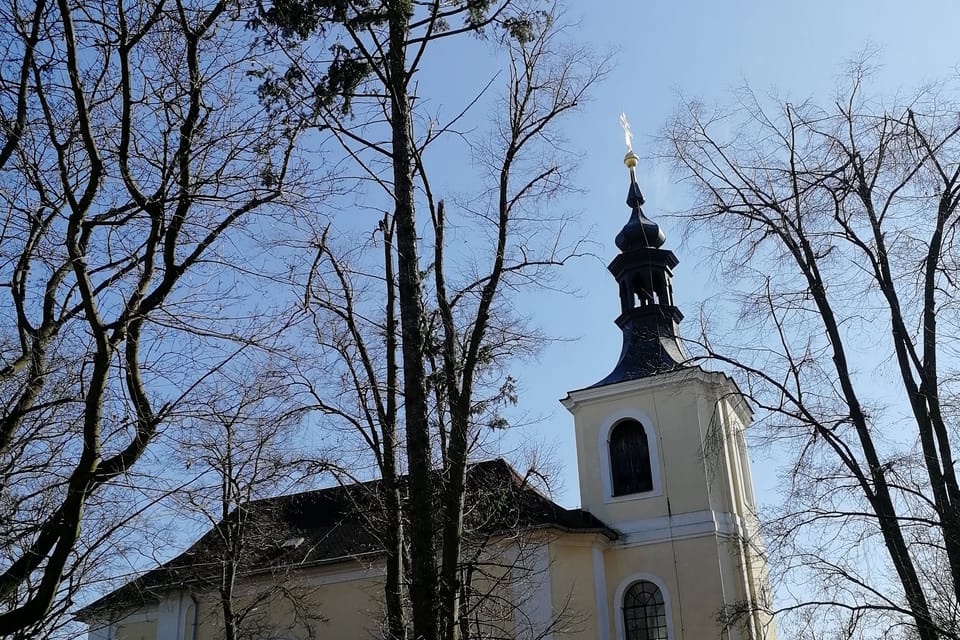 L’église Saint-Jean-Népomucène, photo: Štěpánka Budková L’église Saint-Jean-Népomucène, photo: Štěpánka Budková