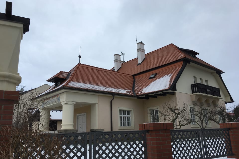 La villa de Rýdl à Dobruška | Photo: Romana Joudalová, ČRo La villa de Rýdl à Dobruška | Photo: Romana Joudalová, ČRo
