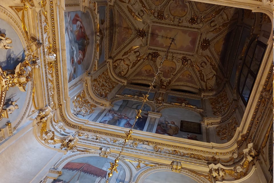 La chapelle Saint-Wenceslas au Palais Wallenstein | Photo: Štěpánka Budková, Radio Prague Int. La chapelle Saint-Wenceslas au Palais Wallenstein | Photo: Štěpánka Budková, Radio Prague Int.