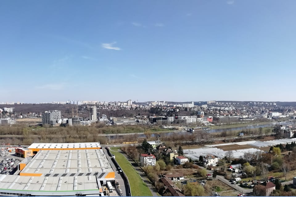 La vue de bois de Chuchle, photo: Štěpánka Budková La vue de bois de Chuchle, photo: Štěpánka Budková