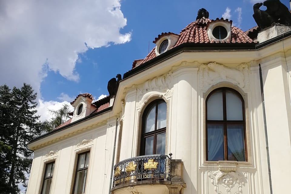 La villa Kramář | Photo: Štěpánka Budková, Radio Prague Int. La villa Kramář | Photo: Štěpánka Budková, Radio Prague Int.