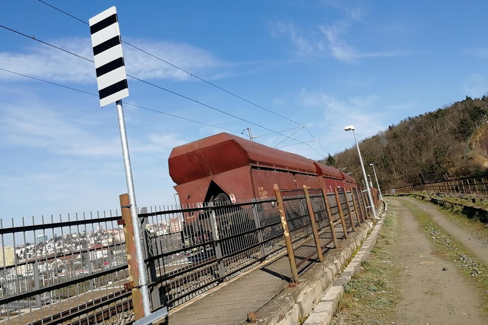 Le pont de Braník, photo: Štěpánka Budková Le pont de Braník, photo: Štěpánka Budková