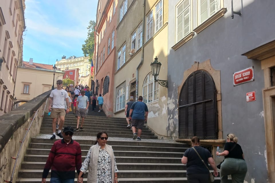 L’escalier du Château | Photo: Lenka Žižková,  Radio Prague International