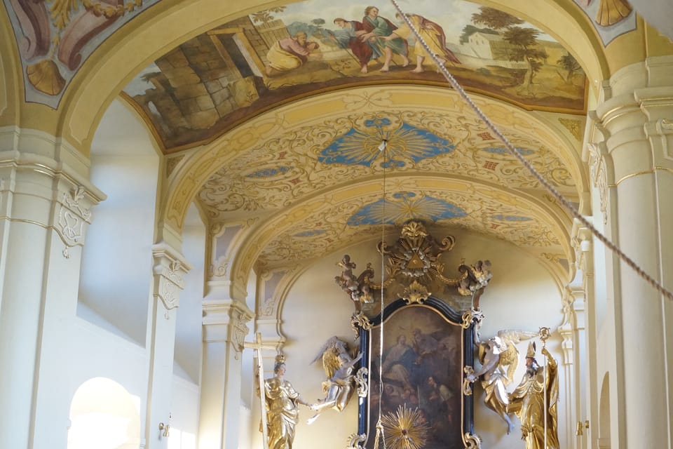 Chapelle Sainte-Trinité et Saint-Wenceslas à Prague-Ďáblice | Photo: Miloš Turek,  Radio Prague Int.