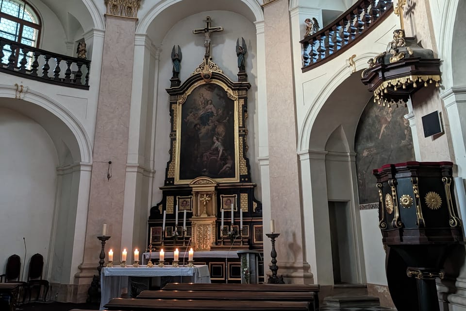 L’église Saint-Roch à Prague-Žižkov | Photo: Štěpánka Budková,  Radio Prague Int.