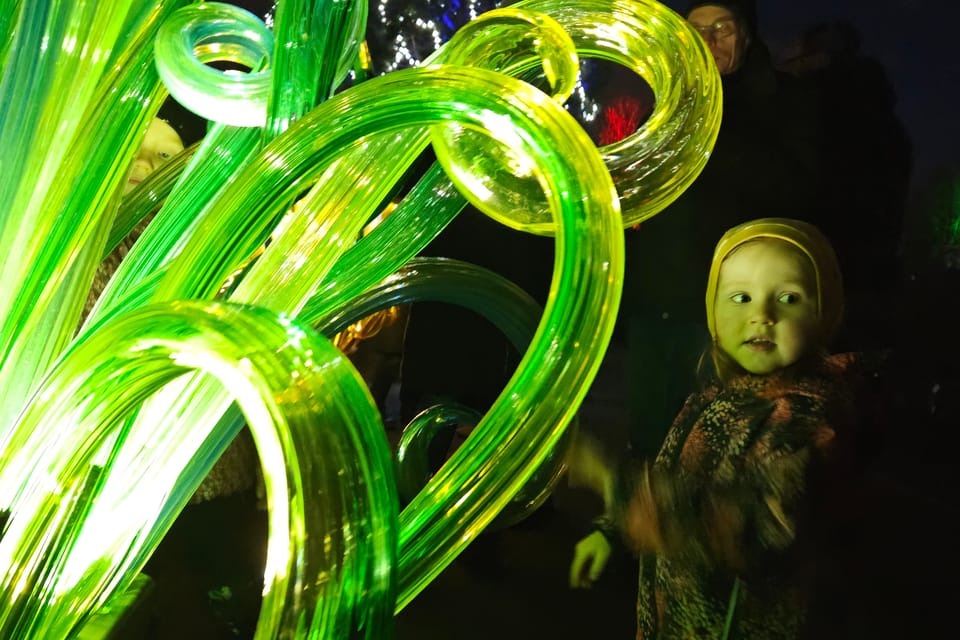 L’exposition 'Le jardin de cristal' de Jiří Pačinek au Jardin botanique de Prague | Photo: Štěpánka Budková,  Radio Prague Int.