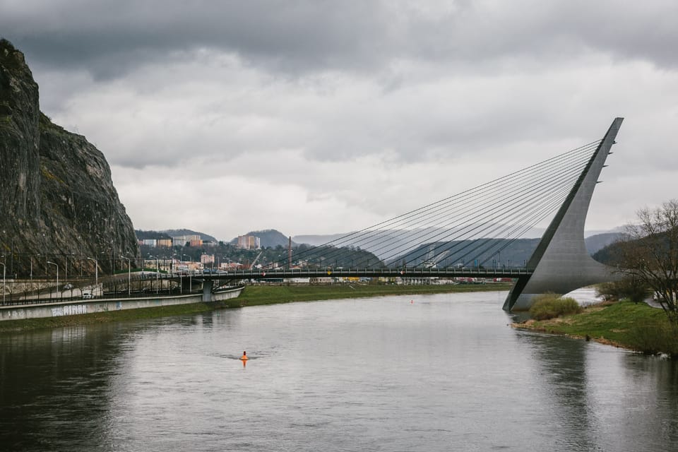 Le pont marial à Ústí nad Labem | Photo: Jana Volková, ČRo Le pont marial à Ústí nad Labem | Photo: Jana Volková, ČRo