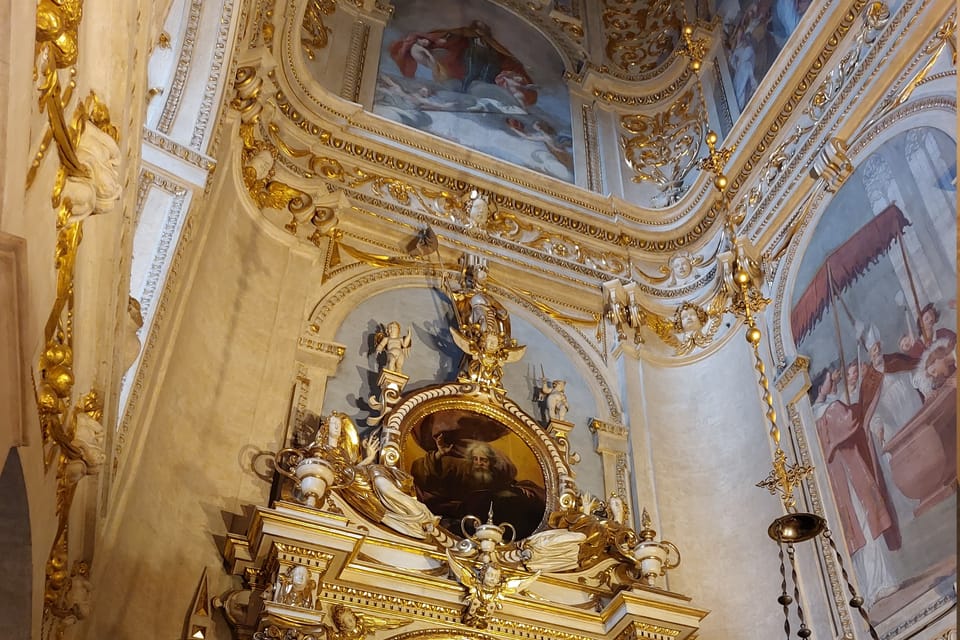 La chapelle Saint-Wenceslas au Palais Wallenstein | Photo: Štěpánka Budková, Radio Prague Int. La chapelle Saint-Wenceslas au Palais Wallenstein | Photo: Štěpánka Budková, Radio Prague Int.