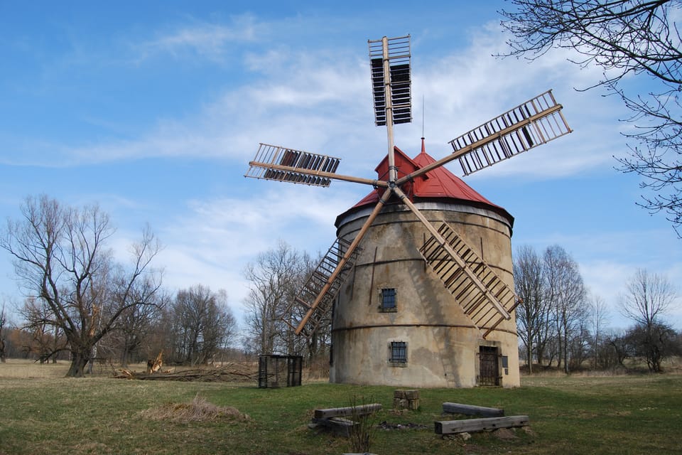 Moulin à vent à Horní Podluží | Photo: Jan Kubelka, Radio Prague Int. Moulin à vent à Horní Podluží | Photo: Jan Kubelka, Radio Prague Int.
