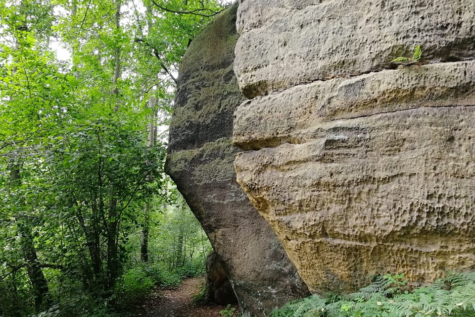Le sentier de la vallée de Peklo, photo: Štěpánka Budková Le sentier de la vallée de Peklo, photo: Štěpánka Budková