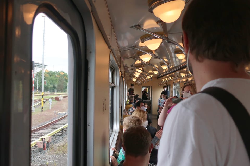 Le voyage par métro historique | Photo: Štěpánka Budková, Radio Prague Int. Le voyage par métro historique | Photo: Štěpánka Budková, Radio Prague Int.