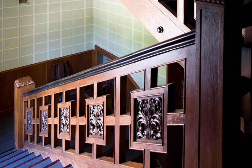 Bâtiment Art nouveau construit en 1903-1904, il abrite un hôtel. | Photo: Jakub Potůček, ČRo Bâtiment Art nouveau construit en 1903-1904, il abrite un hôtel. | Photo: Jakub Potůček, ČRo