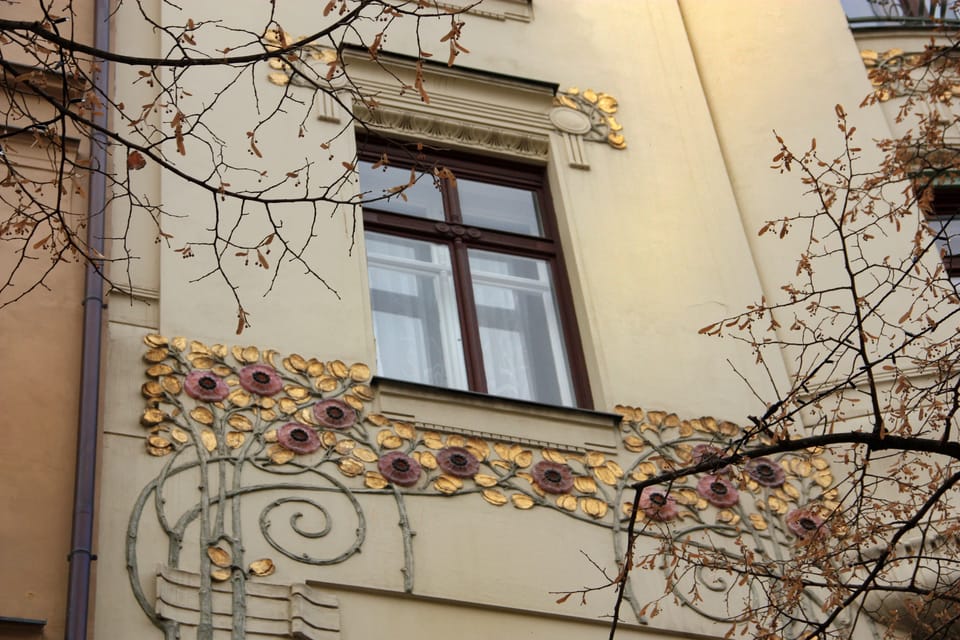 C’est l’un des premiers exemples d’Art nouveau dans le pays. | Photo: Barbora Němcová, Radio Prague Int. C’est l’un des premiers exemples d’Art nouveau dans le pays. | Photo: Barbora Němcová, Radio Prague Int.