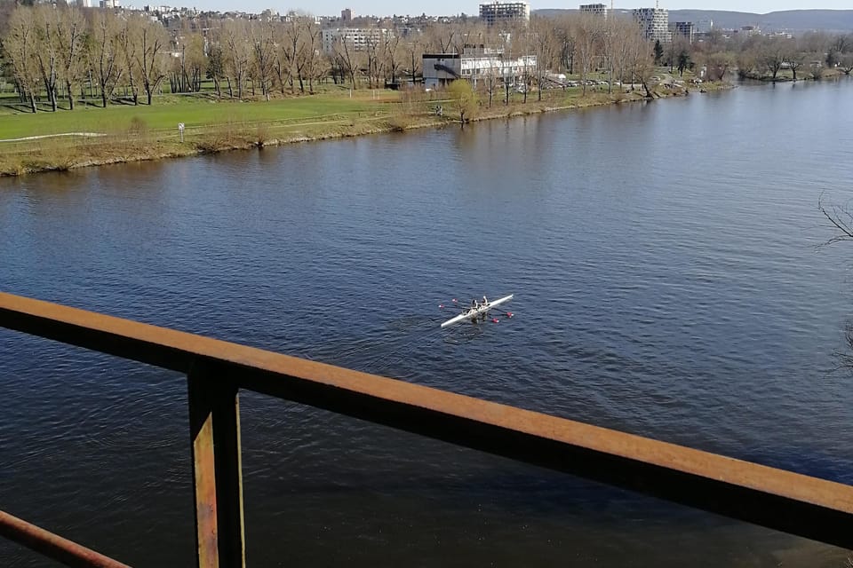 Le pont de Braník, photo: Štěpánka Budková Le pont de Braník, photo: Štěpánka Budková