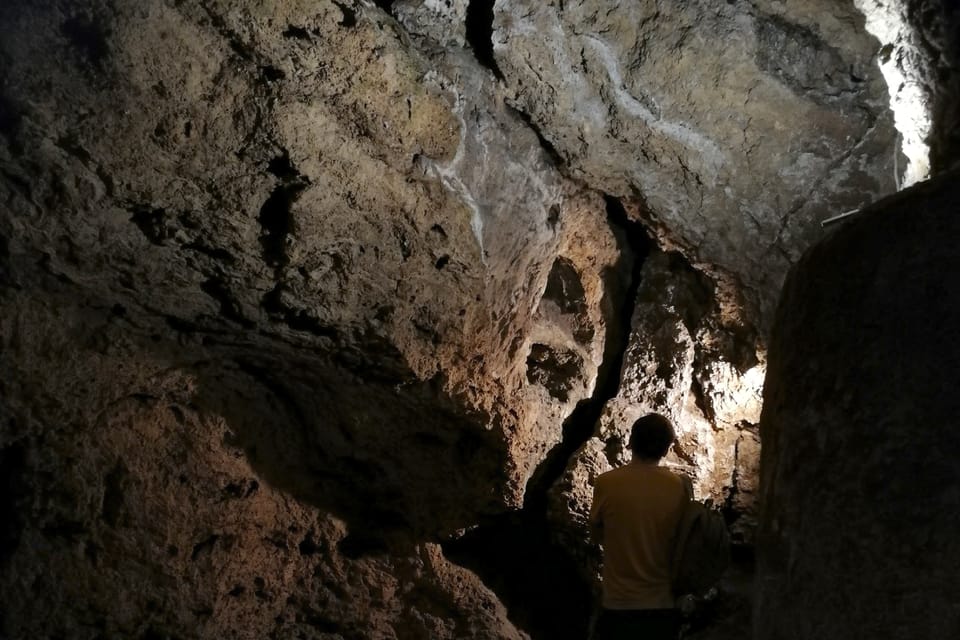 La grotte de l’ermite Ivan | Photo: Štěpánka Budková,  Radio Prague Int.