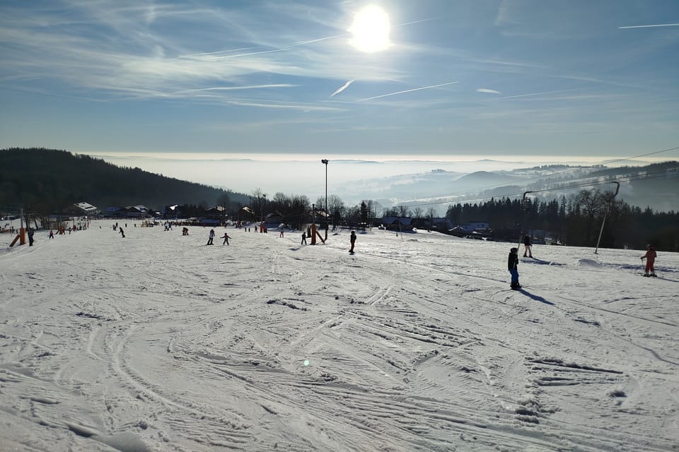 La station de sports d'hiver à Strážné dans les monts des Géants | Photo: Barbora Němcová, Radio Prague Int. La station de sports d'hiver à Strážné dans les monts des Géants | Photo: Barbora Němcová, Radio Prague Int.
