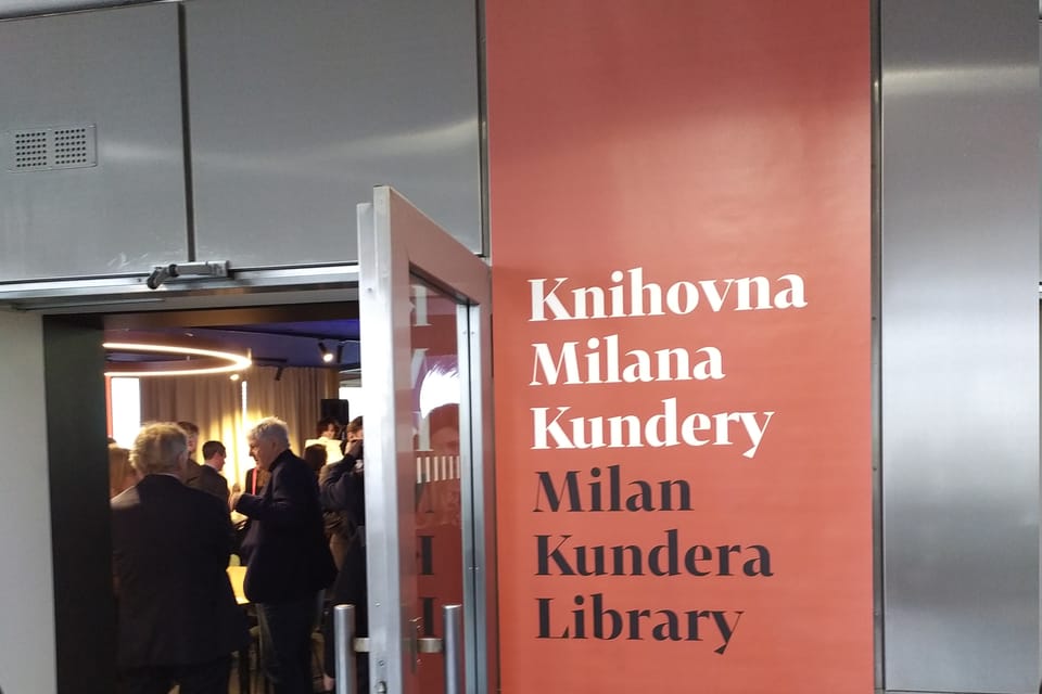 Bibliothèque Milan Kundera | Photo: Magdalena Hrozínková, Radio Prague Int. Bibliothèque Milan Kundera | Photo: Magdalena Hrozínková, Radio Prague Int.