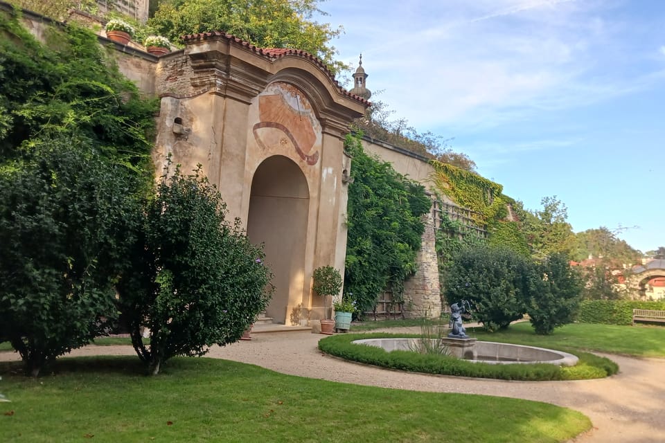 Le jardin Grand Pálffy | Photo: Lenka Žižková,  Radio Prague Int.