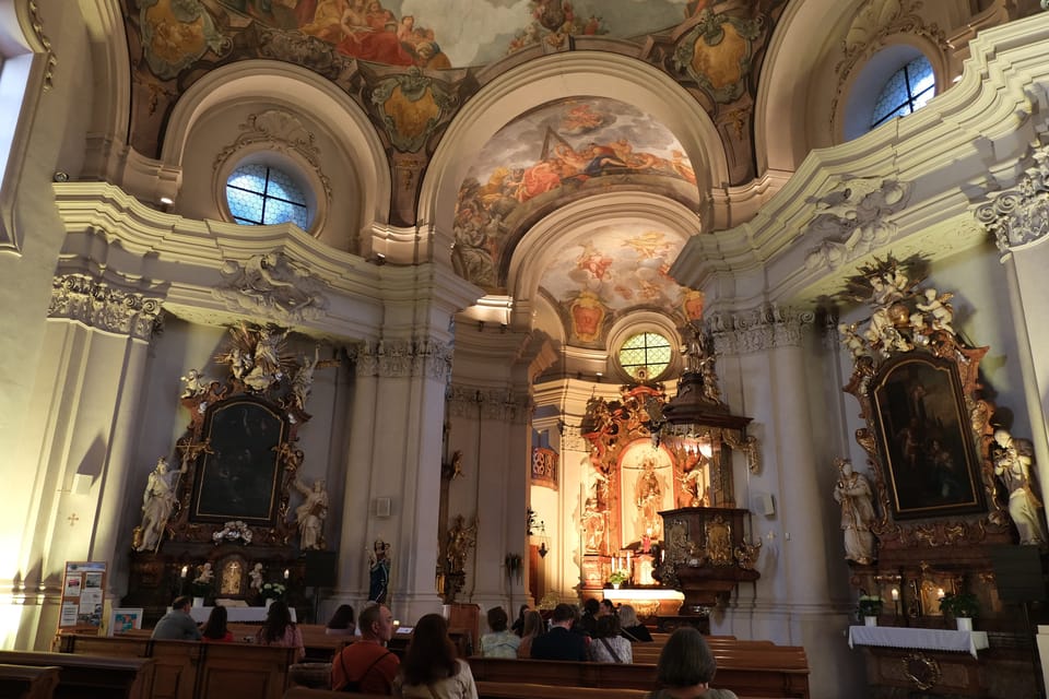 Église Saint-Jean Népomucène à Skalka | Photo: Štěpánka Budková, Radio Prague Int. Église Saint-Jean Népomucène à Skalka | Photo: Štěpánka Budková, Radio Prague Int.