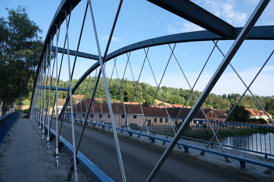 Le pont à Bechyně | Photo: Štěpánka Budková,  Radio Prague Int.