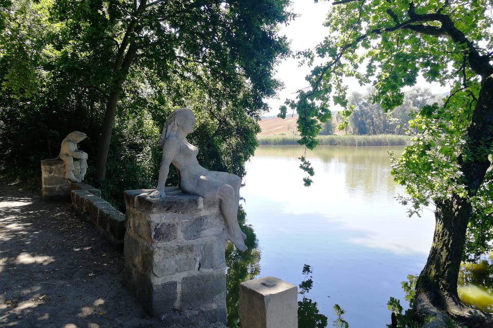 Le pont de l'étang de Dolany, photo: Štěpánka Budková Le pont de l'étang de Dolany, photo: Štěpánka Budková