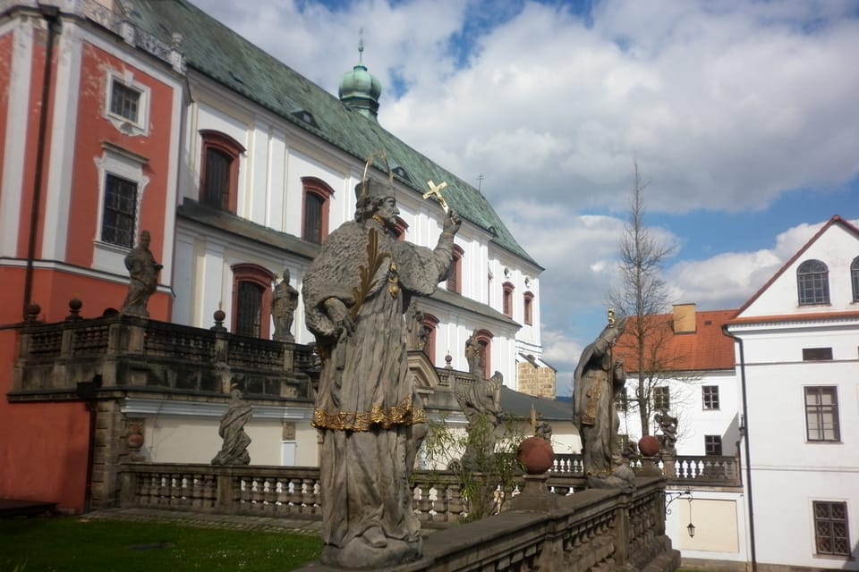 L’abbaye de Broumov | Photo: Zdeňka Kuchyňová,  Radio Prague Int.