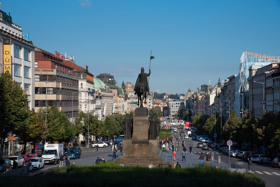 La place Venceslas | Photo: Martin Vaniš,  Radio Prague Int.