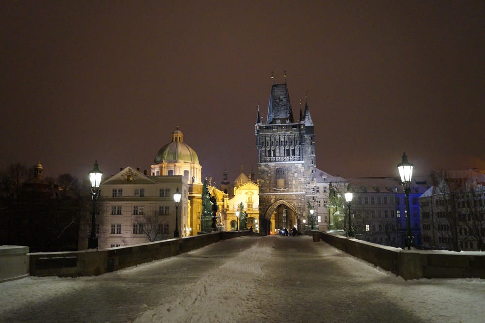Le pont Charles, photo: Miloš Turek Le pont Charles, photo: Miloš Turek