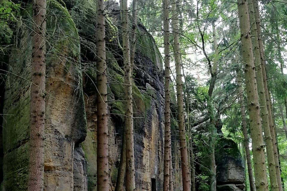 Le sentier de la vallée de Peklo, photo: Štěpánka Budková Le sentier de la vallée de Peklo, photo: Štěpánka Budková
