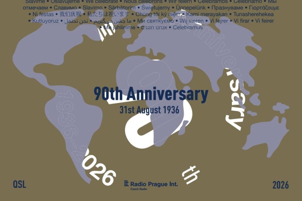 QSL spéciale pour le 90e anniversaire de Radio Prague | Source: Kristýna Marková, Radio Prague Int. QSL spéciale pour le 90e anniversaire de Radio Prague | Source: Kristýna Marková, Radio Prague Int.